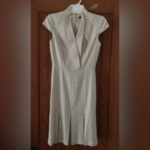 Beautiful White/Beige Antonio Melani Dress.